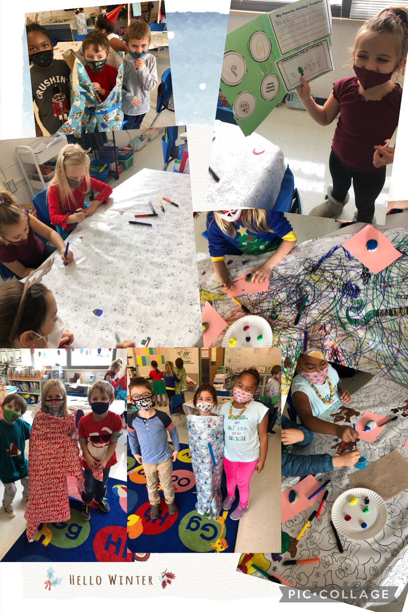 Table coloring, wrap a first grader challenge, painting kindness rocks, finishing our holiday lapbooks, watching a movie, and creating our snowman ornaments... we definitely spent our last day of 2021 together with lots of fun, love and laughter!💚