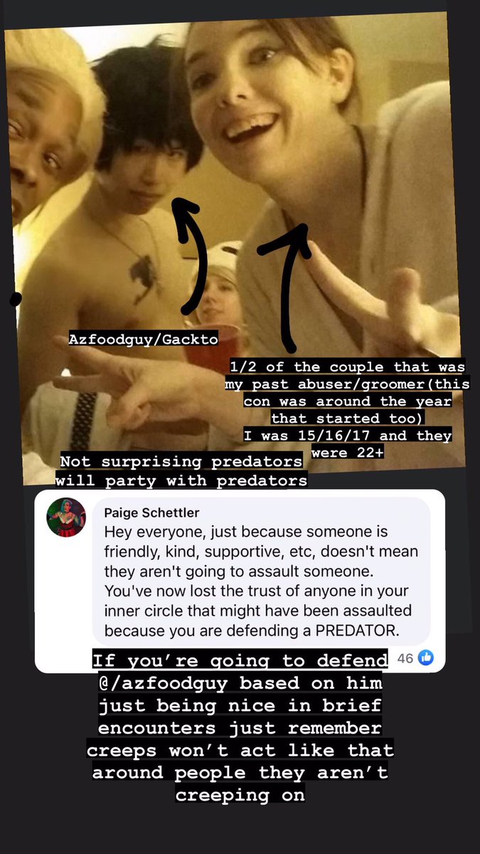 chramdander's tweet photo. #boycotttaiyoucon #azfoodguy #gackto #predator #concommunity #cosplaycommunity #cosplay https://t.co/LXc05ZaZKu