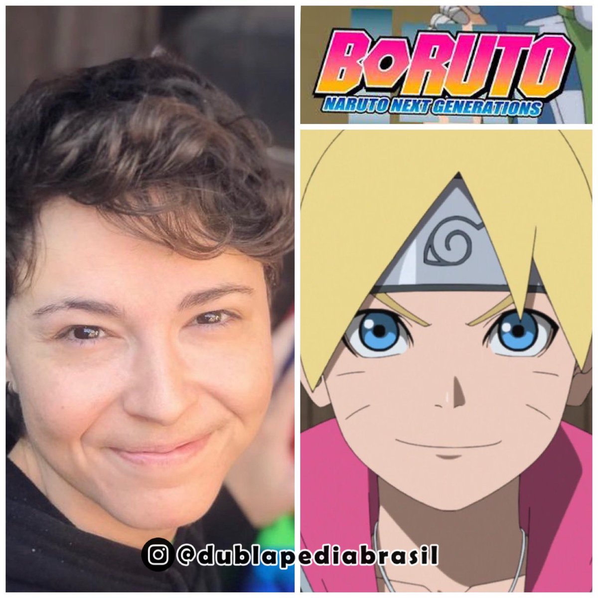 Anime Dublado على X: Ma Zink (@mariana_zink) como Boruto Uzumaki