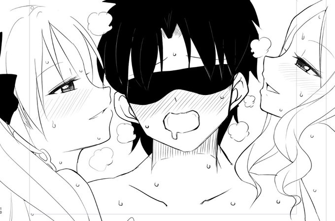 久しぶりに描くけど。こういう構図描くの楽しい 