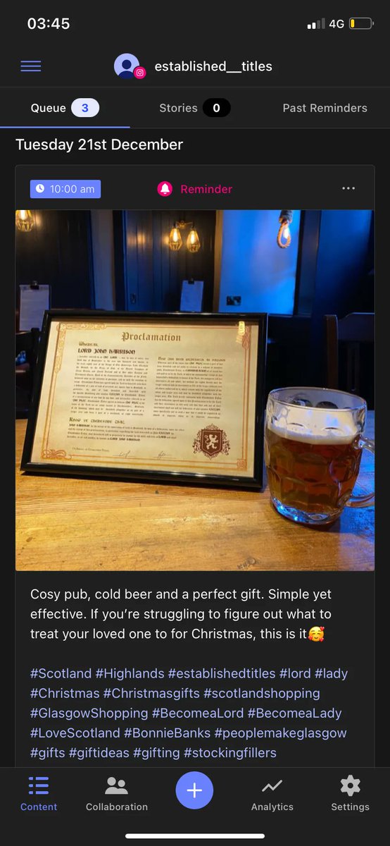 Est_Titles's tweet photo. Cosy pub, cold beer and a perfect gift. Simple yet effective. If you’re struggling to figure out what to treat your loved one to for #Christmas, this is it🥰 https://t.co/0tcx8qjQ8e