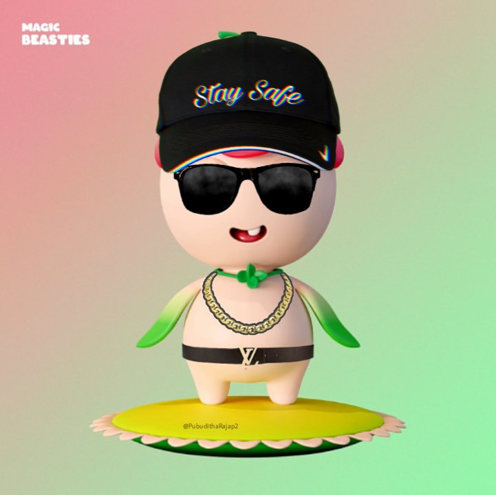 <a href="/beasties_online/">MagicBeasties</a> Thug Life 😝 #beastie #BSTS #NFT #FANART #BSC