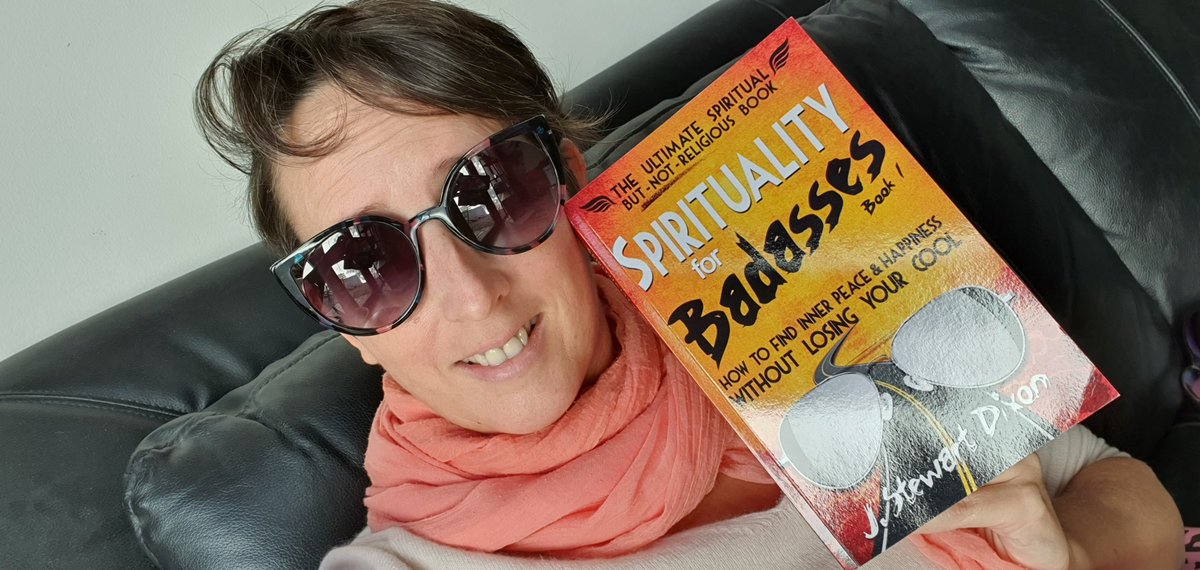 JuliePone's tweet photo. I'm working on a project that gets me to meet awesome professionals in the field of Career and Spirituality. Let me share one of the most profound and entertaining books on spirituality I ever got to read: Spirituality for Badasses by J. Stewart Dixon https://t.co/2rDhKwA44Y https://t.co/FEA4tMFgOP