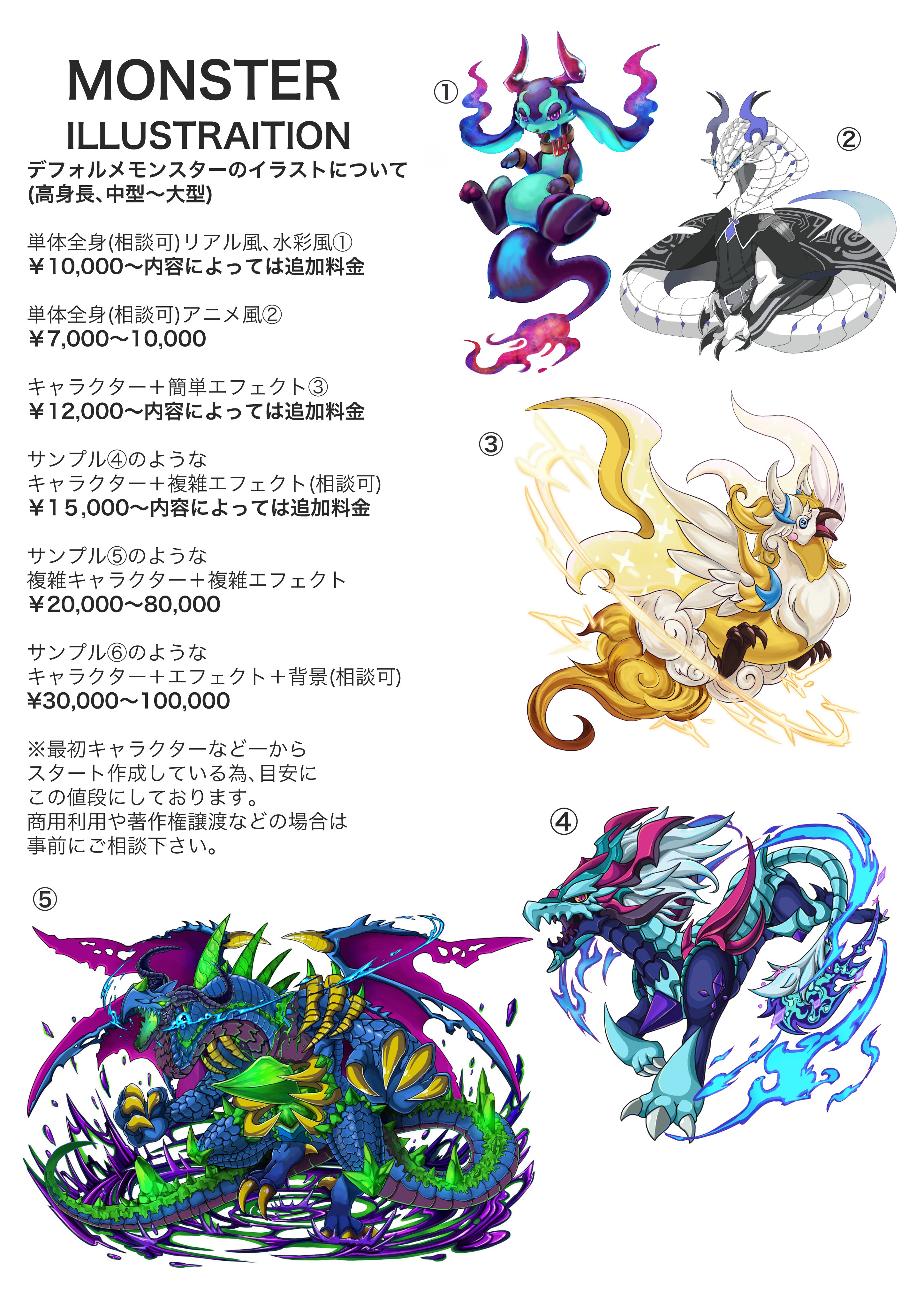はるか モンスターイラストレーター お仕事募集中 85ugusfwkqzbeam Twitter