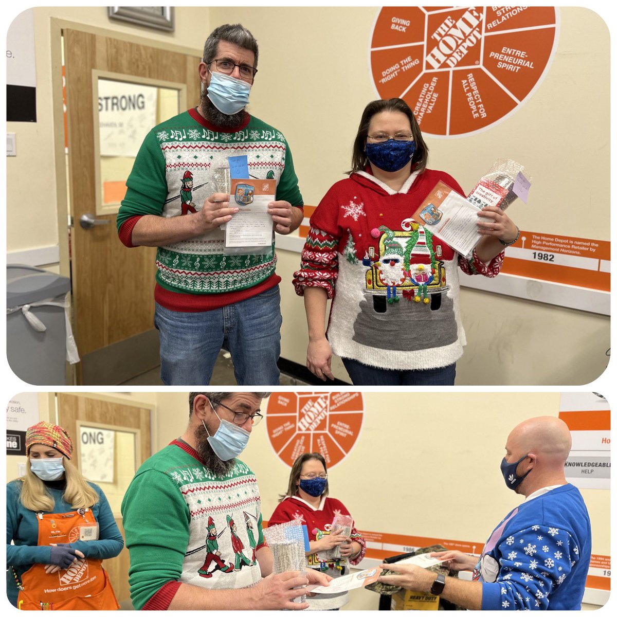 WelsJ18's tweet photo. Celebrating two amazing individuals who are always stepping up everyday to assist our customers. It’s hard to see what they do as they are our behind the scenes people but has never gone unnoticed. Not sure what we do without them. Thank you both for all you do! Happy COS Day! https://t.co/q0xngd3xLJ