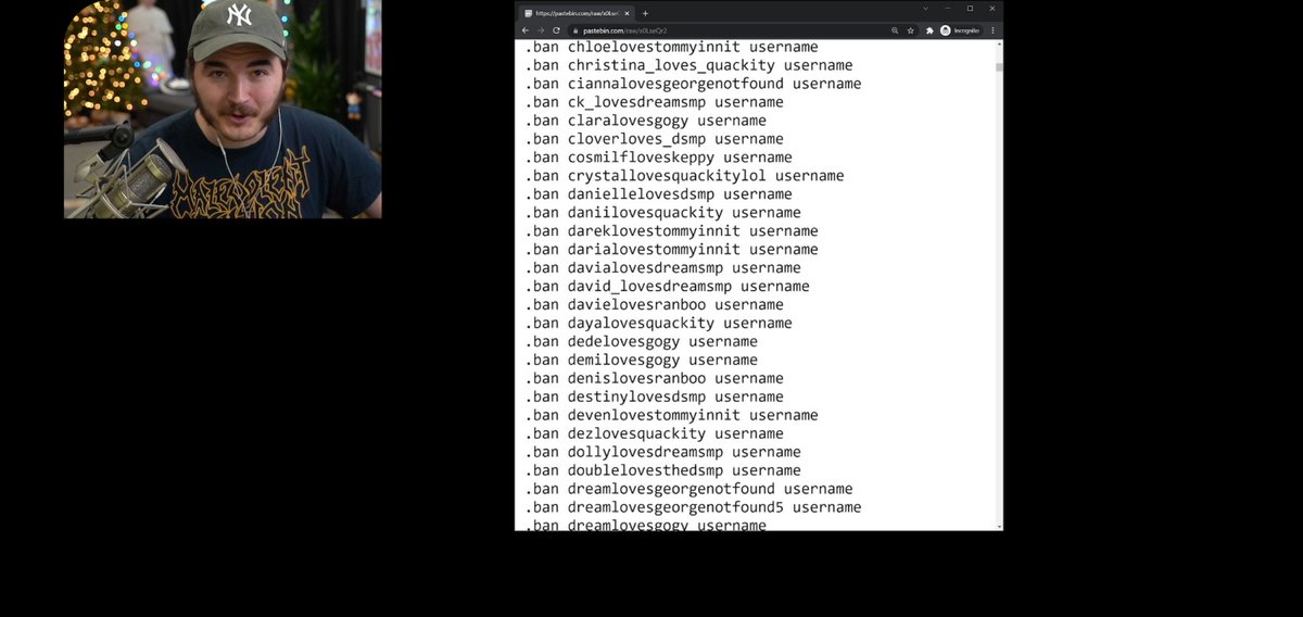 Schlatt using a bot to ban anyone with dream smp related users was very much a "modern problems require modern solutions" moment