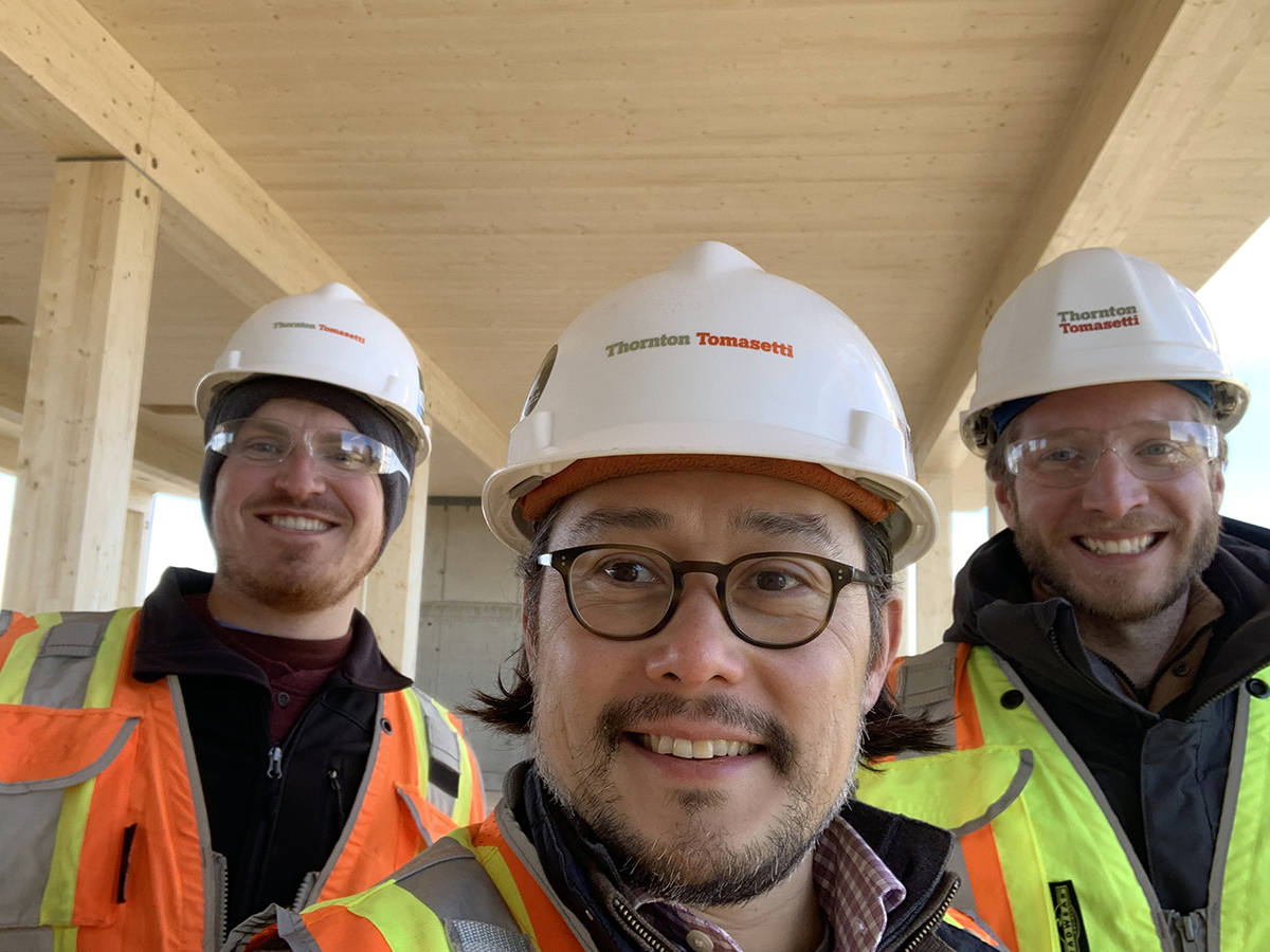 ttinc's tweet photo. Ascent tower has topped out in Milwaukee, WI, taking the lead as the tallest #masstimber building in the world. @ttinc is leading the #structuraldesign for the 25-story, mixed-use project developed by @NewLandMKE &amp; designed by Korb + Associates Architects. https://t.co/kB4qhKUsky https://t.co/hKk6HvOOYk