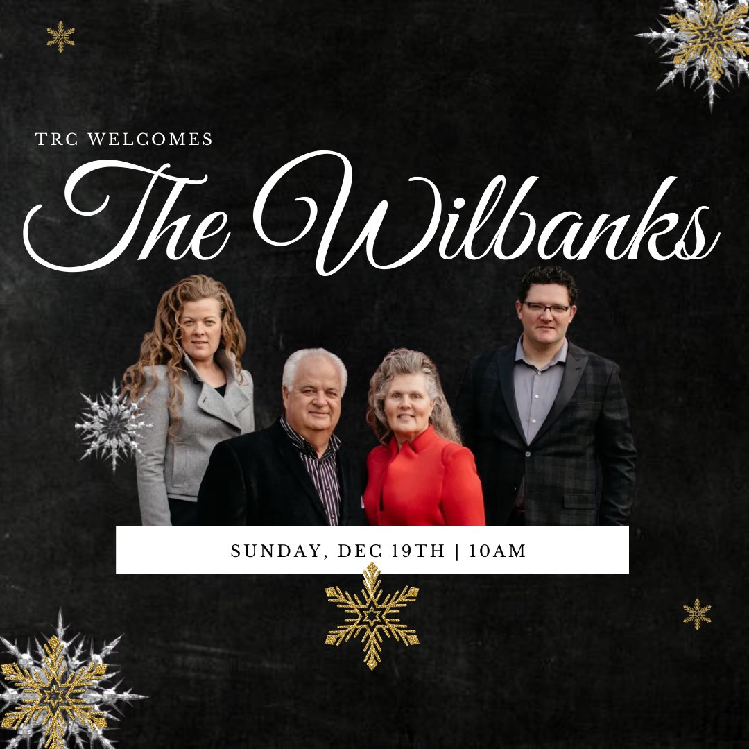 myRefugeChurch's tweet photo. TRC welcomes The Wilbanks THIS Sunday✔️

Don’t miss this incredible day as they minister through Word + song🙌 https://t.co/c6AyArt6cM