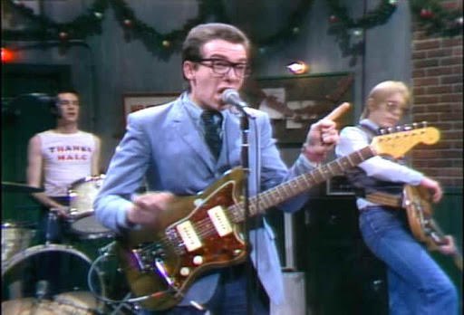 VinnieGRadio's tweet photo. OTD in 1977, @ElvisCostello appeared on @nbcsnl where he debuted Radio Radio instead of playing Less than Zero &amp; got banned on the show for 12 yrs. @jackybambam933 played Radio Radio on his #ycifn on @933WMMR from 1978s This Year’s Model in honor of that moment. #wmmrftv https://t.co/duUKkeZTe8