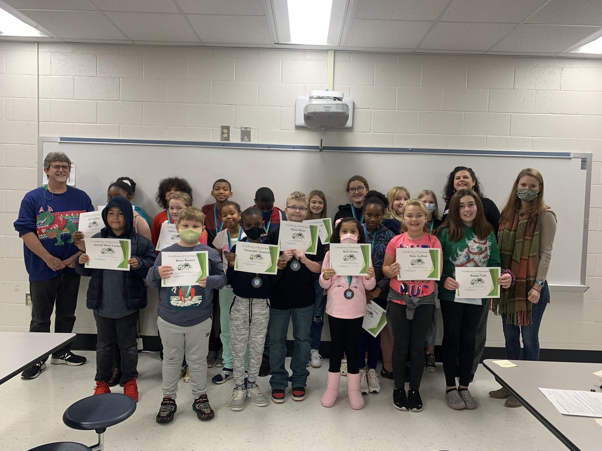 YargoES's tweet photo. Congratulations to all our students who participated in the Barrow Technology Competition!!! They did a fabulous job!!! 

We are excited to send 8 first place students to the state level competition in February 2022!  Go Wildcats!!!   See more pics on the Yargo Facebook page. https://t.co/JzpfiQLgDT