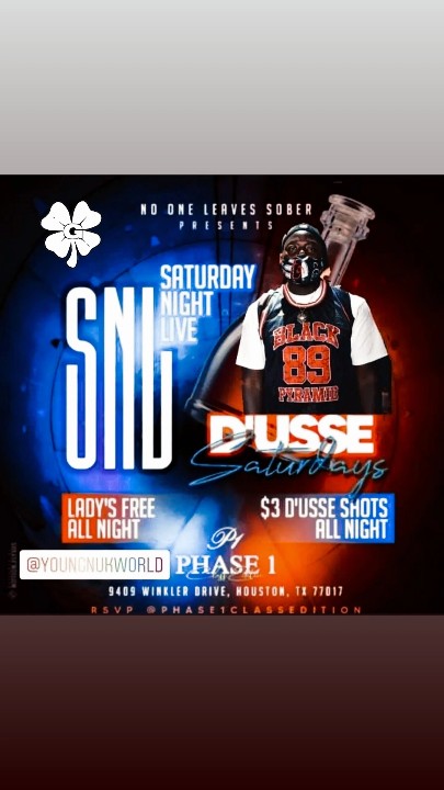 Live tomorrow in Houston Pull up ya dig🤘🏿💥🍀💰