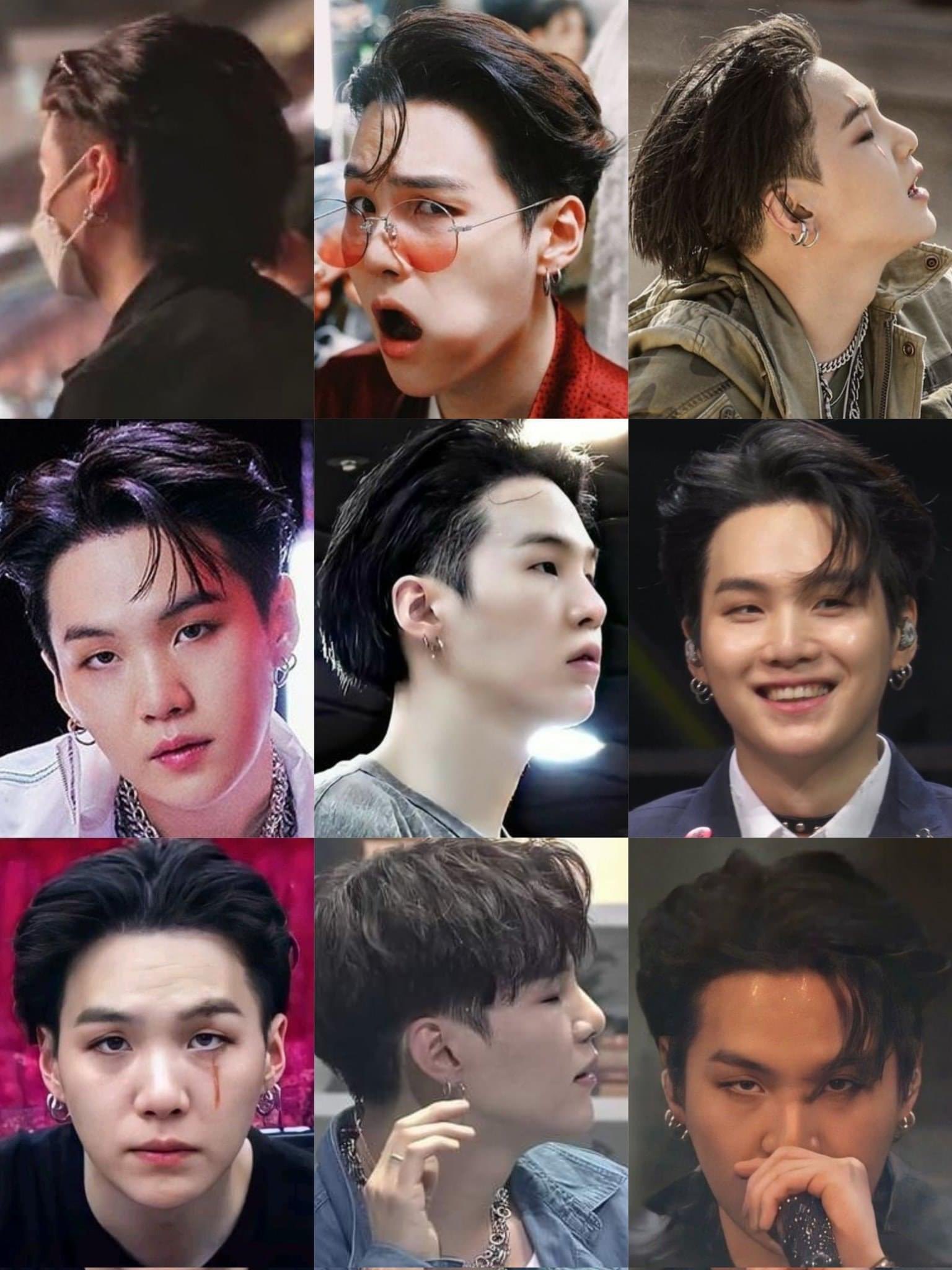 Black hair yoongi hotsell