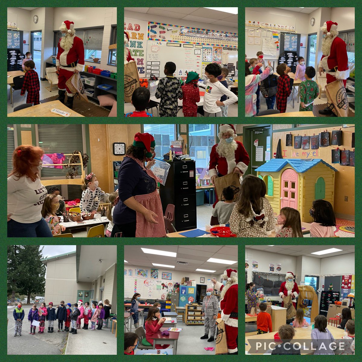 Special Visit from Santa  to end the week <a href="/RochesterSD43/">Rochester Elementary 43</a>
