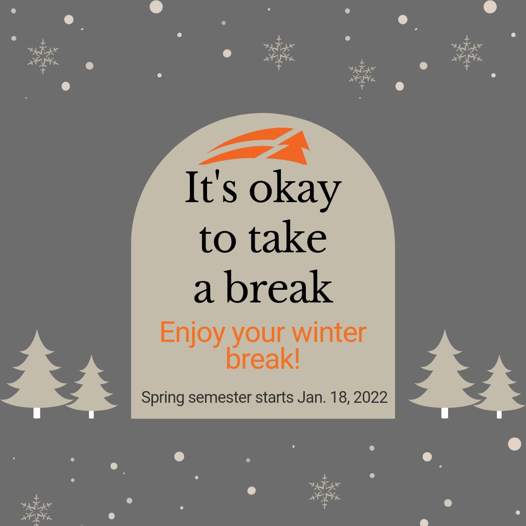 Finals are finally over and it's officially Winter Break! Enjoy and have a great holiday!