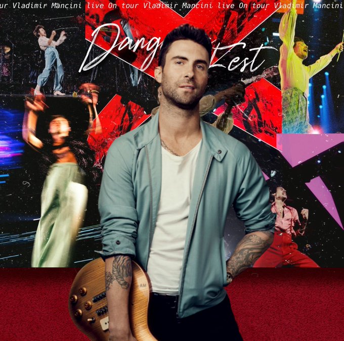 #DangerousFestLive es un realidad 🎶🔥

  Y quise estar presente para darle mi apoyo al talentoso Vladimir Mancini. 
Este tour será un gran éxito 🎤⭐️