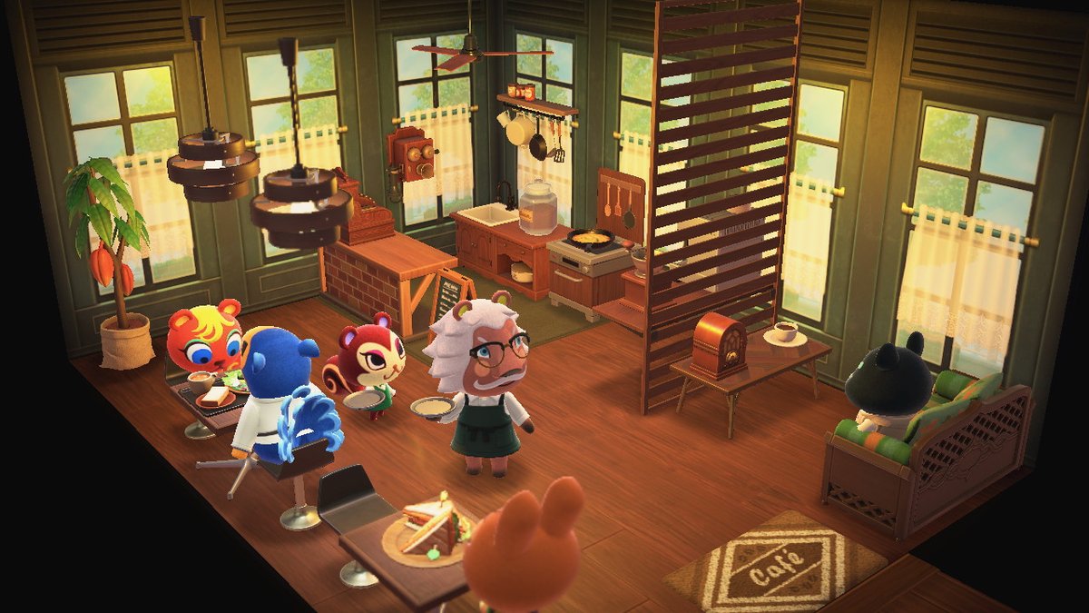 etown_ac's tweet photo. Café #AnimalCrossing #ACNH https://t.co/WGRpR7p72D