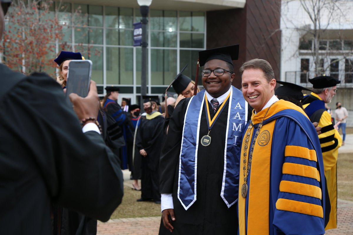 GaSouthwestern's tweet photo. Congratulations once again to GSWβs Class of 2021! We wish you the best of luck in all of your future endeavors and are confident that you will all #TakeTomorrowByStorm! π#GSWgrad https://t.co/W7B4VLisjk