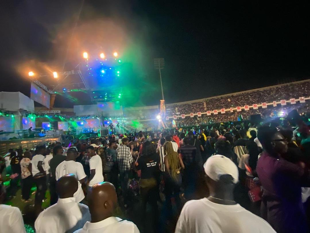 Entamoty1's tweet photo. #GTCOncert2021 total shutdown at the Accra Sports Stadium
#DecemberDonCharge
#DecemberInGhana
#ProudlyAfrican https://t.co/VCkd1t8Nky