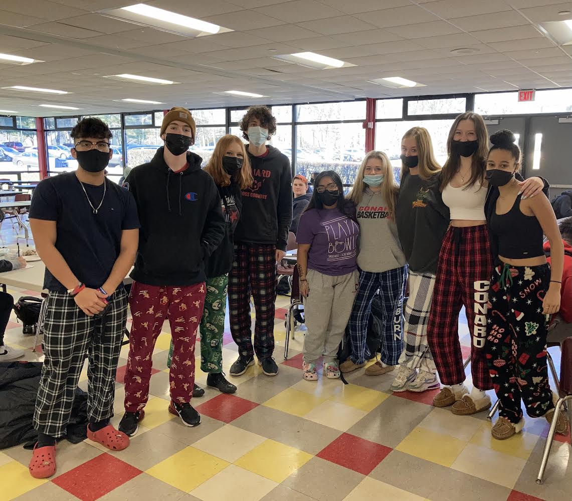ConardCHS's tweet image. PJ Day for CCMC was a huge success! #pjdayccmc  #chs #whps