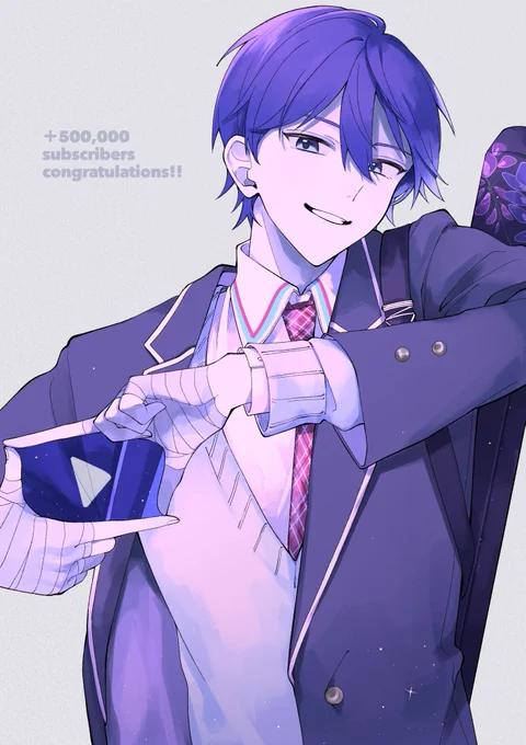 #金剛力也像
50万人おめでとう㊗️
 これからも配信楽しみにしてます! 