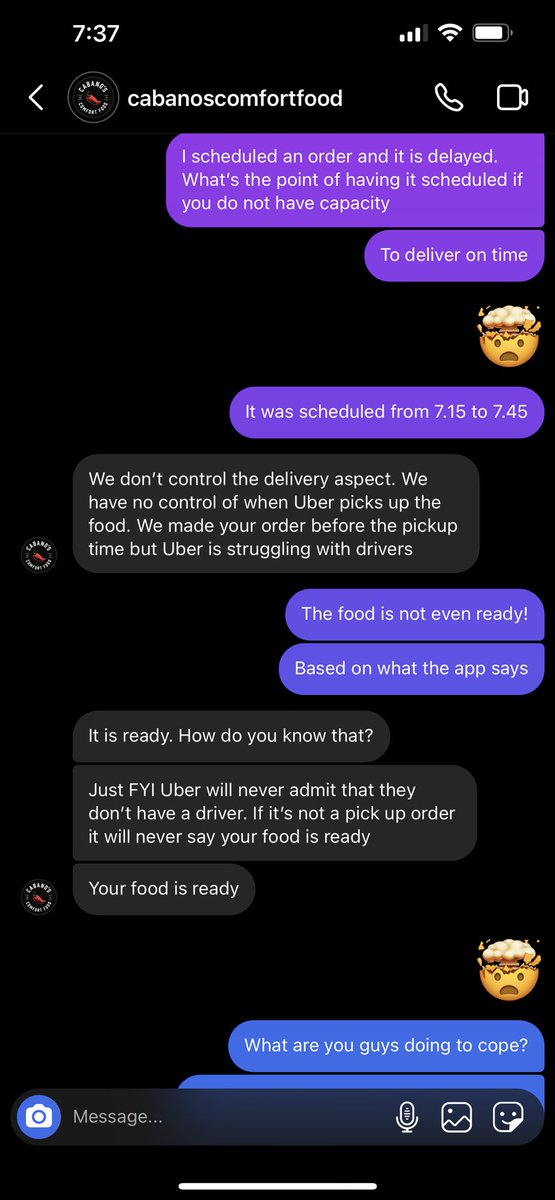 cindychanl's tweet photo. @Uber_Support Sorry but your apologies does not do the fact that you cancelled the very last minute. The order was placed way ahead of time!!!! https://t.co/hX0Td82Nlw