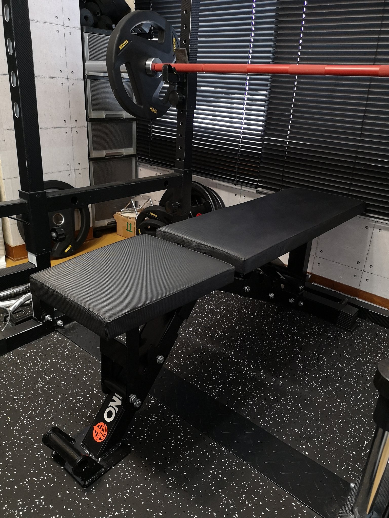 武器屋 鬼 ONI アジャスダブル ベンチ