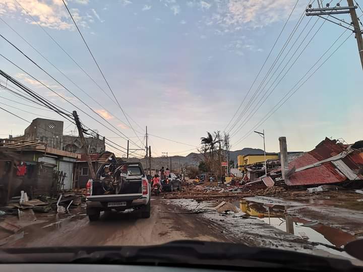 Pray for my hometown🙏 Municipality of Bontoc province of Southern Leyte 😢 Vismin Visayas #BangonBontocanon 
#BangonSouthernLeyte #OdettePH