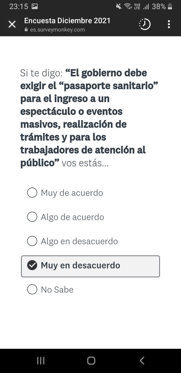 Socialcrist_ARG's tweet photo. De una encuesta que me acaban de hacer recién por instagram. Como dijo @Kicillofok: se nota mucho.
#YoNoMeVacuno 💙
#YoNoMeInoculo 👊🏻
#NoALaDictaduraSanitaria 🇦🇷 https://t.co/O8xB0hSE4b