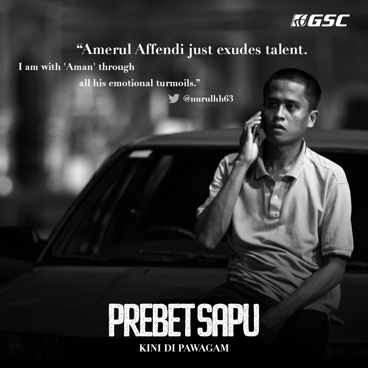 GSCinemas's tweet photo. Audiences are loving #PrebetSapu, Malaysia's #Oscars 2022 entry for International Feature Film! 

Dapatkan tiket korang sekarang di GSC! 💯 https://t.co/XqSK5Fldvl
