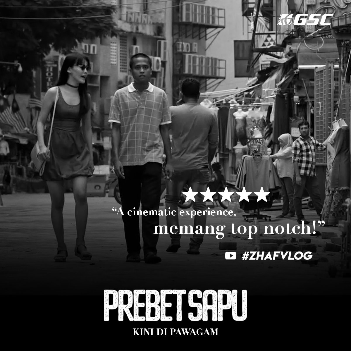 GSCinemas's tweet photo. Audiences are loving #PrebetSapu, Malaysia's #Oscars 2022 entry for International Feature Film! 

Dapatkan tiket korang sekarang di GSC! 💯 https://t.co/XqSK5Fldvl