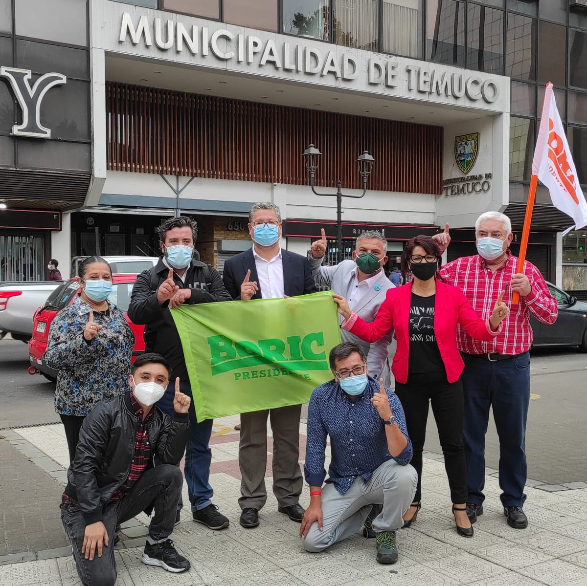Sin duda somos mayoría!!! 7 de los 10 concejales, más nuestro alcalde @NeiraTemuco2021 todos juntos por un Chile justo.  Este domingo todos somos <a href="/gabrielboric/">Gabriel Boric Font</a>