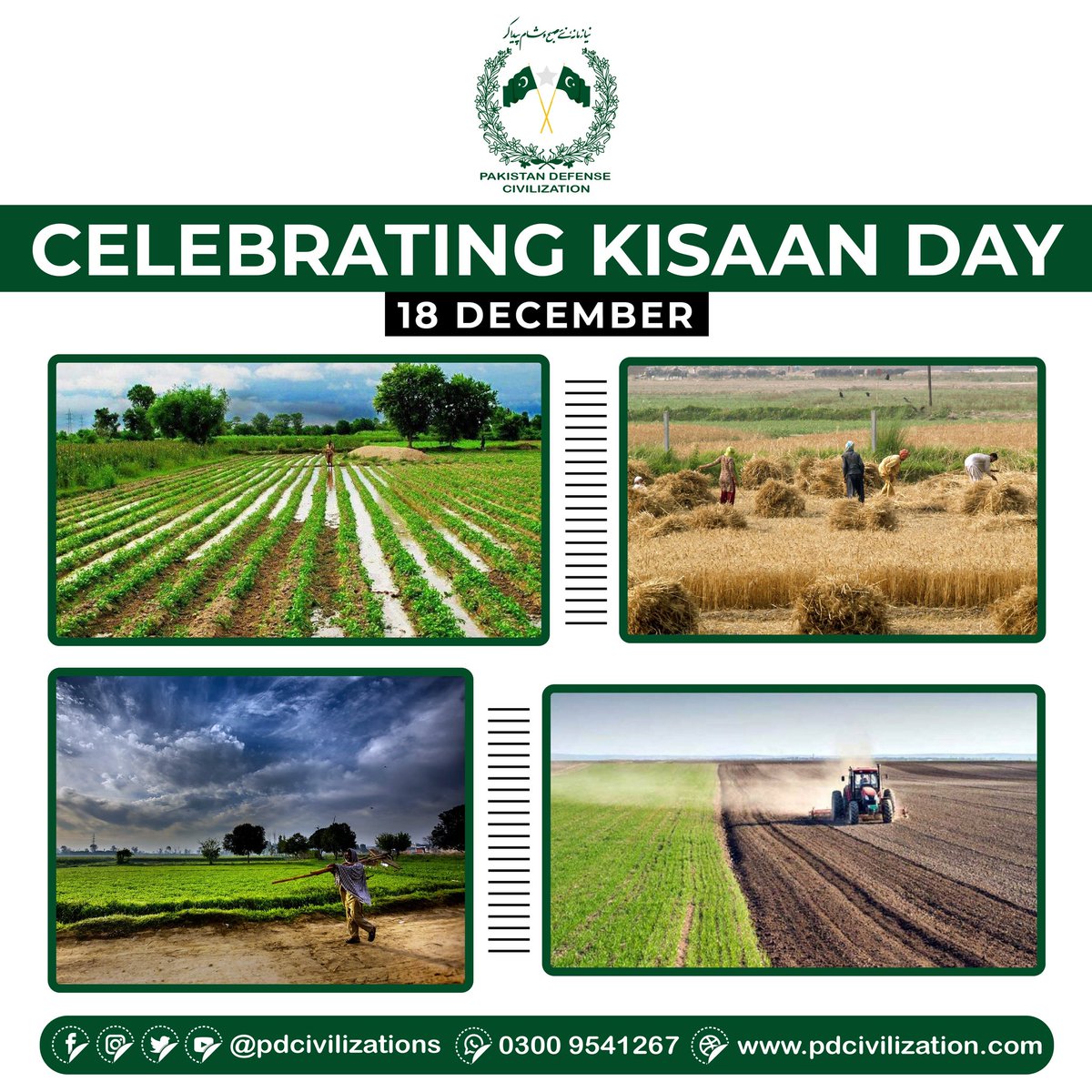 Pdcivilizations's tweet photo. Happy Kisaan Day–18th December 2021
Celebrating Farmers Day!🎈
“They are the ones who put their heart and soul into the soil to give it life and give us food.Let us thank them for their efforts and salute their hard work.Happy Farmer’s Day.”
#pdcivilizations #kisaanday https://t.co/V3WNPe5h1z