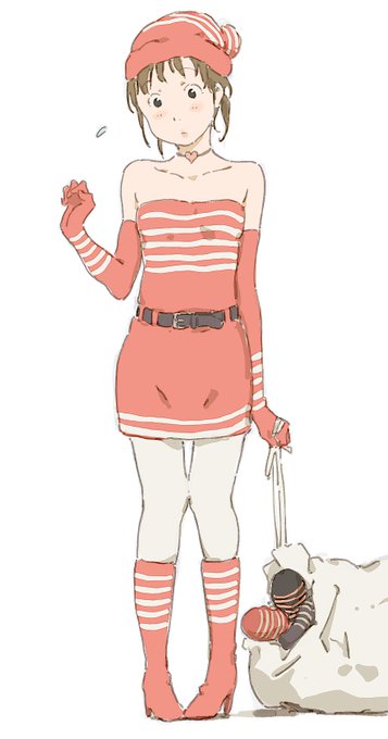 rkgk
いつもと違ったサンタコスにすごい違和感を感じる女の子 