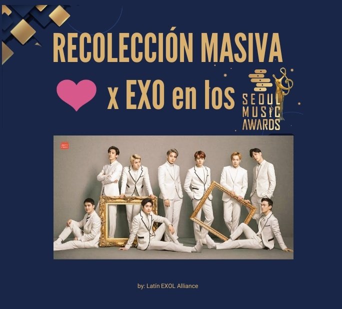 United_Aeris's tweet photo. 🗳️《 Recolección de ❤️ x EXO en SMA 》
Comenzamos ❗#LatinEri_VoteSMA

• Meta 2 K cada EXO-L
• Vota 1K (10 tickets) y dona 1 K ❤️

Código UOA: xyxhr
@weareoneEXO https://t.co/Slzya15nRS