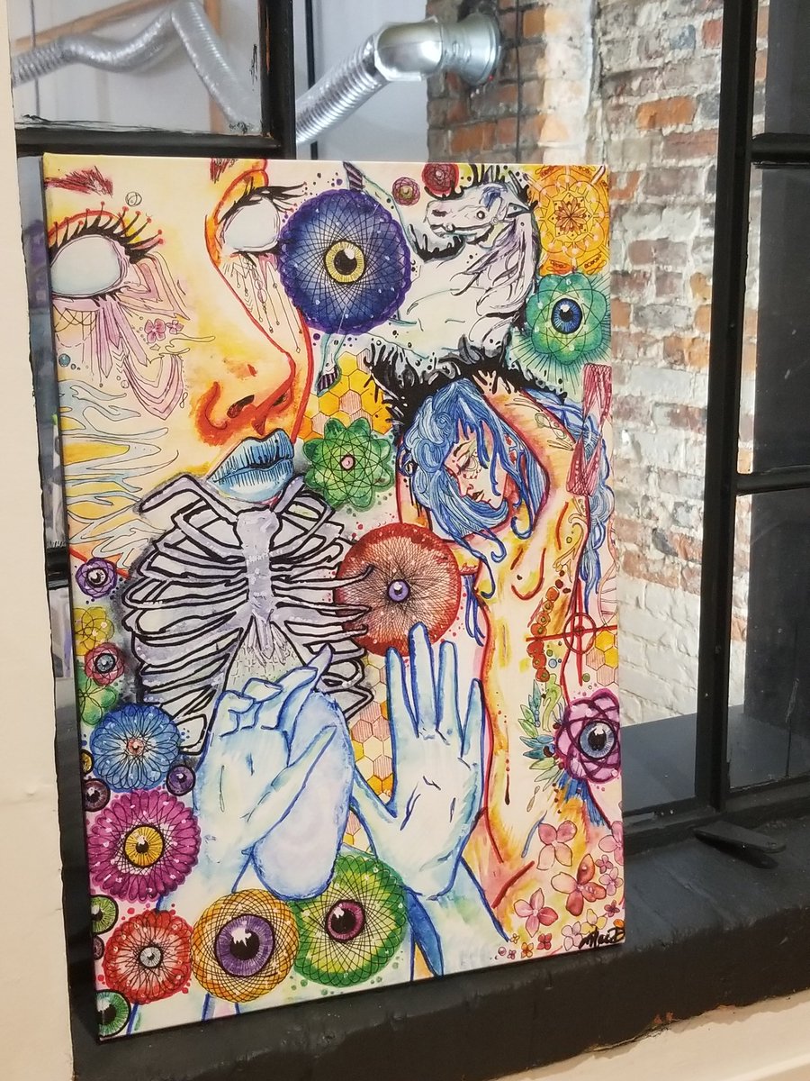 macd_art's tweet photo. RETWEET SO I CAN MAKE THIS SEASON WORK🎁❤👅Mac D. ART 30% OFF holiday gift special! 26"x18" Canvas prints with hardware! $99 free shipping and  delivery! DM.👅❤🎁 https://t.co/GGu62S8T2K