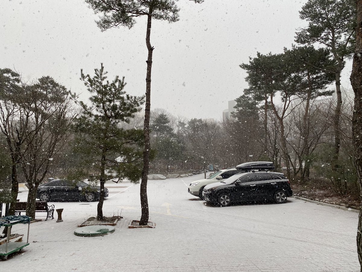 오전까지만 해도 쾌청 했는데...