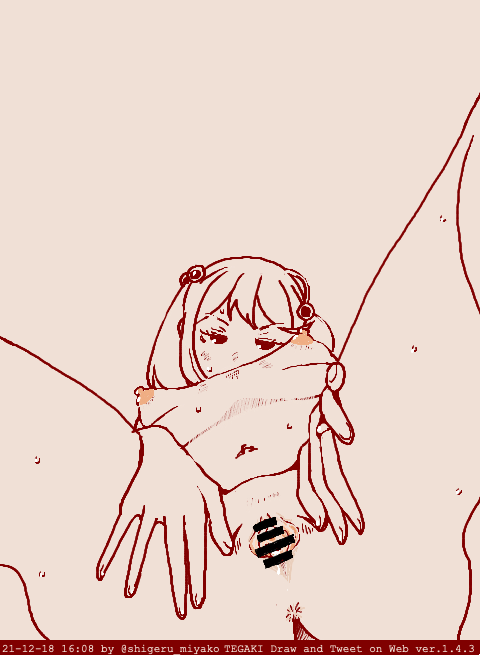 急にスケベ描きたくなった #tegaki_dt 