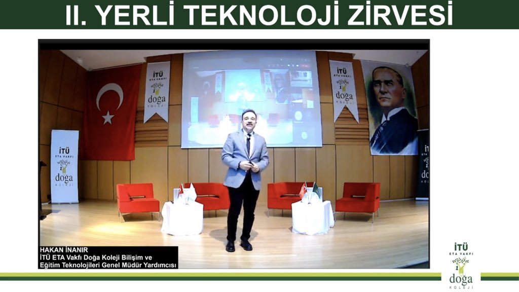 DogaOkullari's tweet photo. #DoğadaYerliTeknolojiZirvesi
II. Yerli Teknoloji Zirvesi Bilişim ve Eğitim Teknolojileri Genel Müdür Yardımcımız Hakan İnanır’ın açılış konuşmasıyla başladı. İzlemek için; https://t.co/VULjhWW6Xg tıklayınız. https://t.co/Jv5uBA9ADF