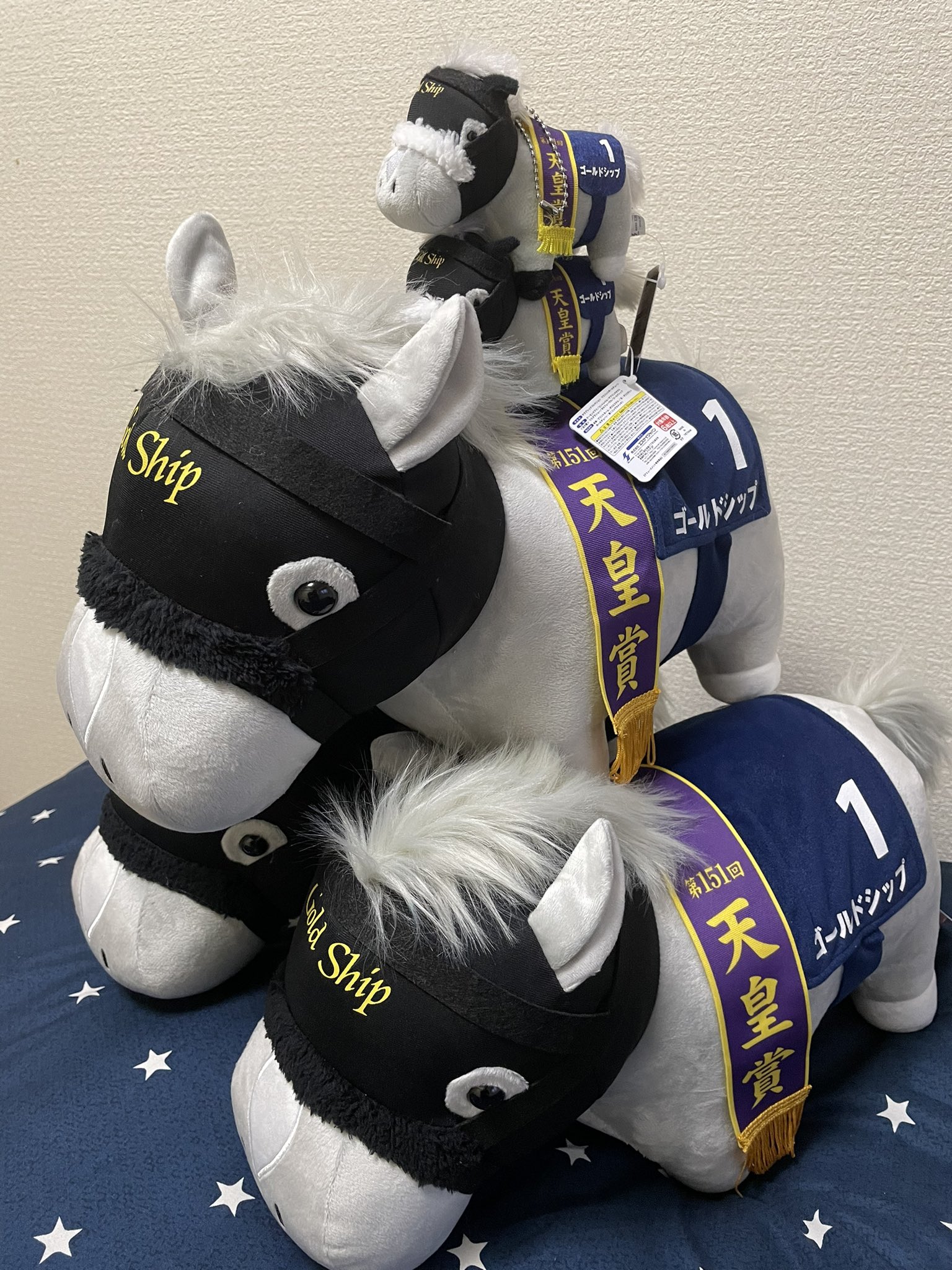 期間限定特別価格 競馬ぬいぐるみ コントレイル メジロマックイーン ゴールドシップ ぬいぐるみ Labelians Fr