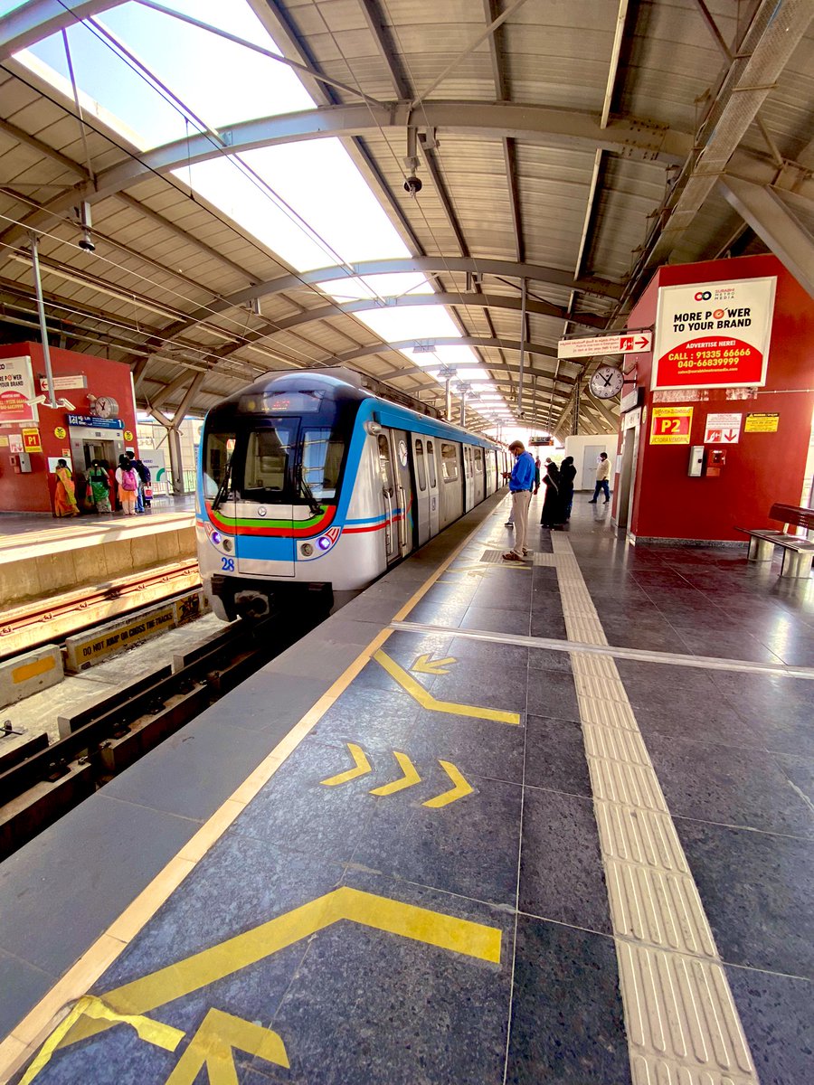 IneffableRama's tweet photo. Just a regular day ❤️
#CapturedOnmetro #CaptureMetro
#HyderabadMetro
#ManaMetro https://t.co/jmxDSpUZS4