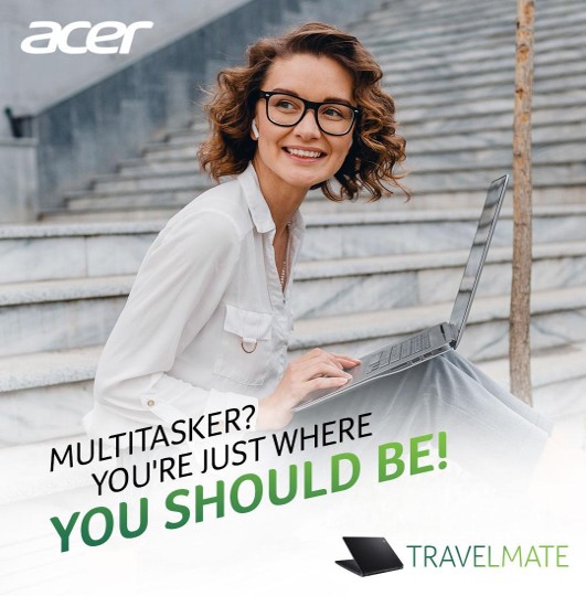 Work from wherever you want in your very own way. With latest technology, now you can do more than what you want, Acer TravelMate does it all. 

Know More - acer.co/2WvQeNj

#Acer #AcerLaptop #AcerTravelMate #TravelMate #BusinessLaptop #LaptopForWork #11thGen #Intel