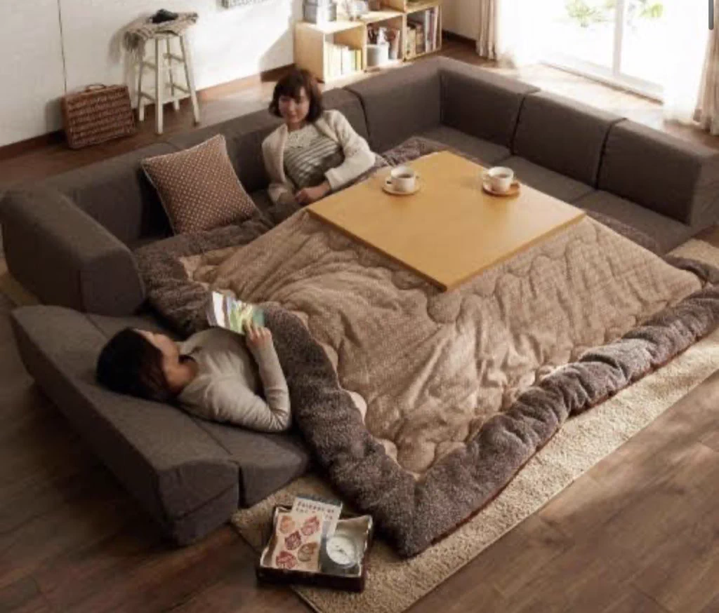 至福の時間が味わえる！人をダメにするコタツに大注目！