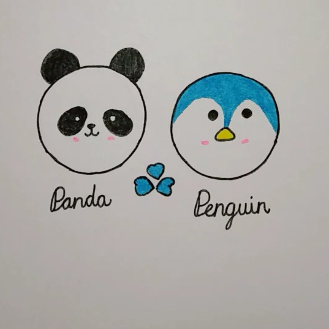 HOW TO DRAW A CUTE PANDA KAWAII 