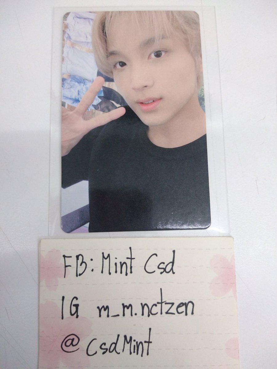 CsdMint's tweet photo. แฮชาน​ วิทแฟน​ withfan

- 14​0​ รวมส่ง​ ไม่มีตำหนิ

#ตลาดนัดnct #ตลาดนัดnctdream https://t.co/P1x6jkO5KN