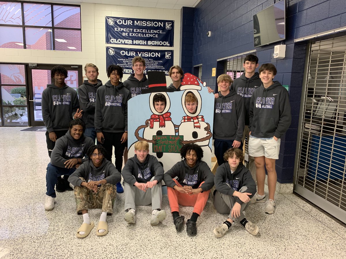 These guys packed over 20 gift bags for a local nursing home today before leaving for our game…In addition, we were able to sponsor 3 angel tree children in our district…proud of them and their work! #blueeaglenation