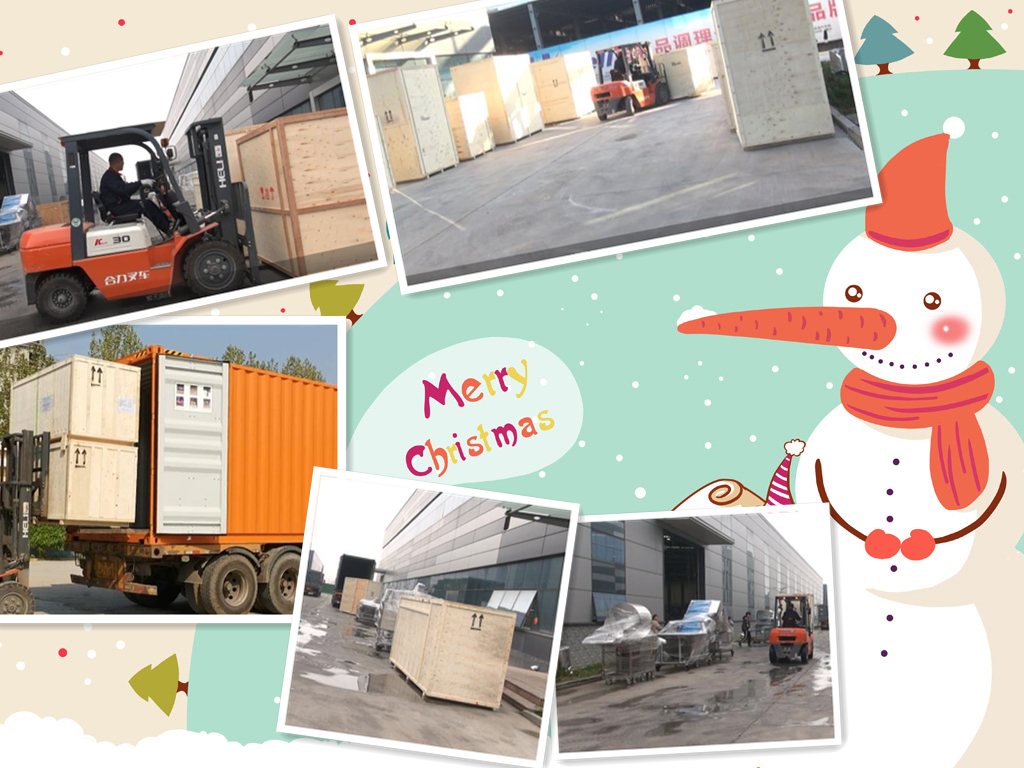 Hiwellmachinery's tweet image. machine sending before christmas. busy season. #Christmas #foodmachine #meatprocessingmachine