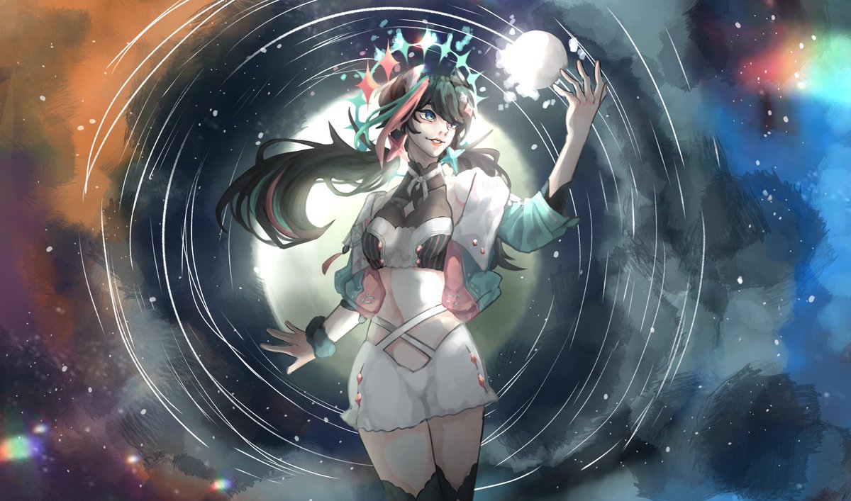 mxrrucchi's tweet photo. she was devoted to the moon,
in its darkness she found a comfort,
in its light, she found hope.
our moon, @ariaria_ch
🌙 :: #ARIA1STSARY #ARIAriART https://t.co/raJJyCeDAs