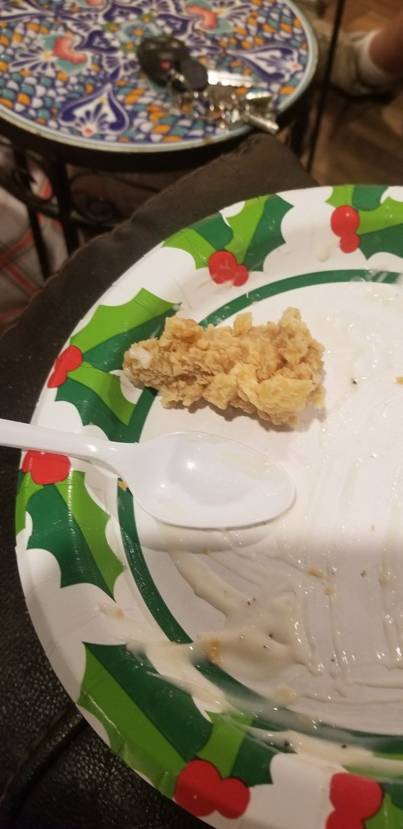 This is what <a href="/BushsChickenTx/">Bush's Chicken</a> is calling a chicken tender!