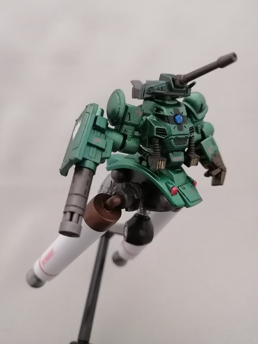ネコ S Tweet 並行で製作していた ギガン 宇宙仕様も完成しました 以前の物よりバージョンアップさせて ガトリング砲はコトブキヤの別パーツでディテールアップ クロー部分も余分な箇所をカットしました モビルスーツアンサンブル Trendsmap