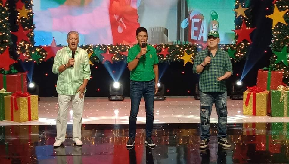 EatBulaga's tweet photo. Parating Na Ang Pasko, Dabarkads! https://t.co/59eEQeyZit